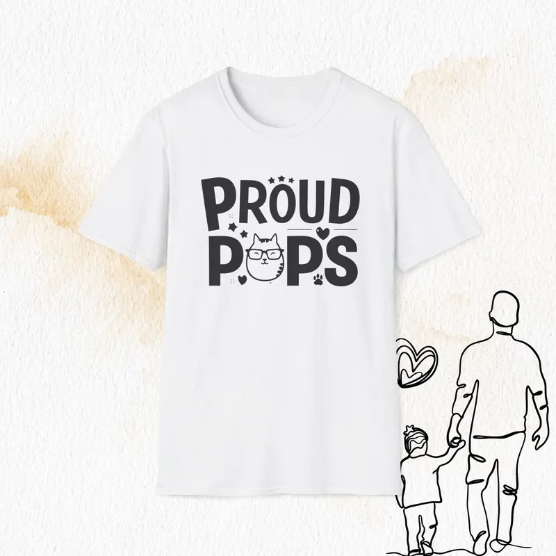 Proud Pops Cotton Men T-Shirt 3