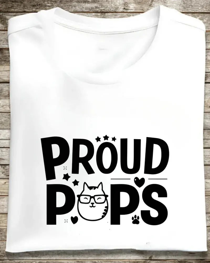 Proud Pops Cotton T-Shirt 1