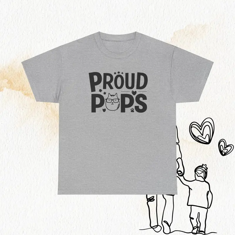 Proud Pops Cotton T-Shirt 6
