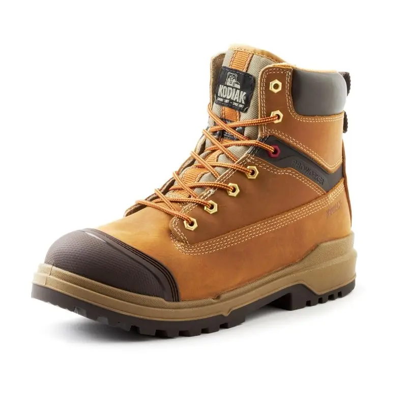 Proworker Master Men's 6" Composite Toe Work Boot With Bumper Toe Kd0a4tdgfwe - Tan 5