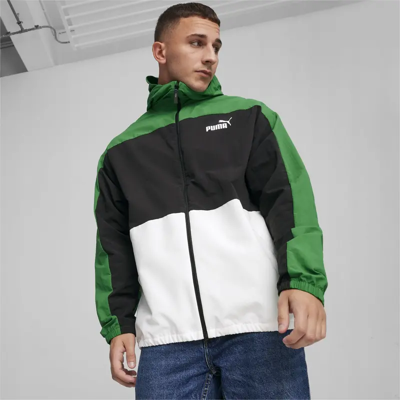 Puma Colorblock Hooded Windbreaker 67538786 1