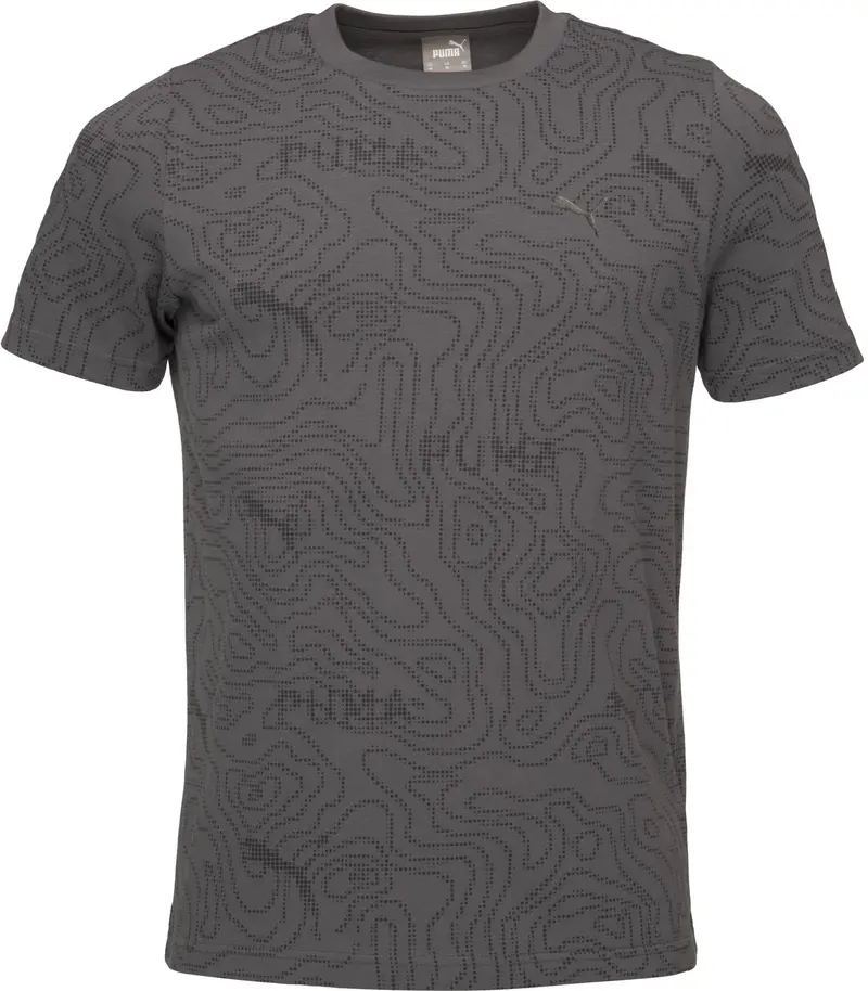 Puma Open Road Aop Tee Black Men's T-Shirt Black 68165669 1