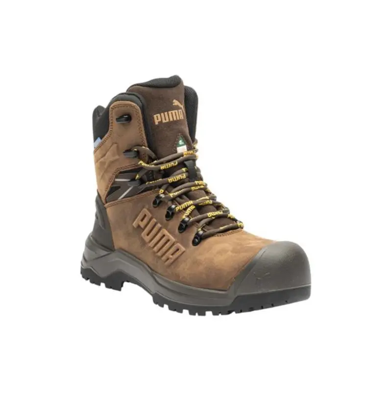 Puma Work Iron Hd Men's 8" Composite Toe Waterproof Work Csa Boot 632723 1