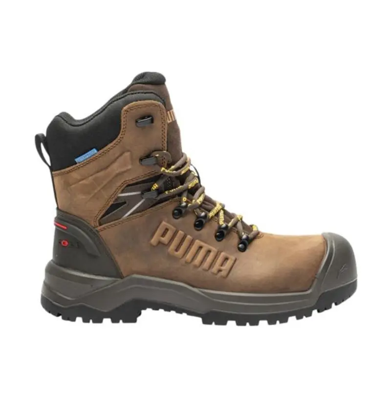 Puma Work Iron Hd Men's 8" Composite Toe Waterproof Work Csa Boot 632723 2