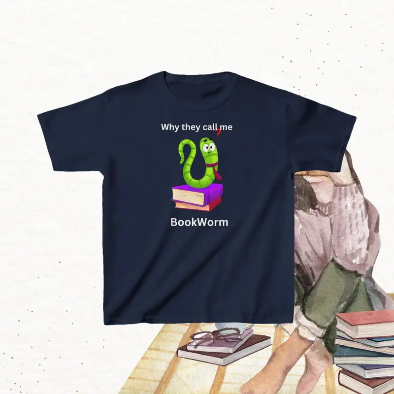 Purrfectly Bookish Kid Cotton Tshirt 6