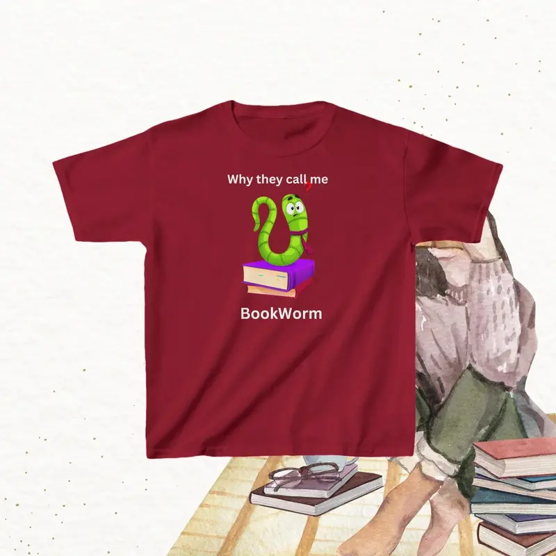 Purrfectly Bookish Kid Cotton Tshirt 9