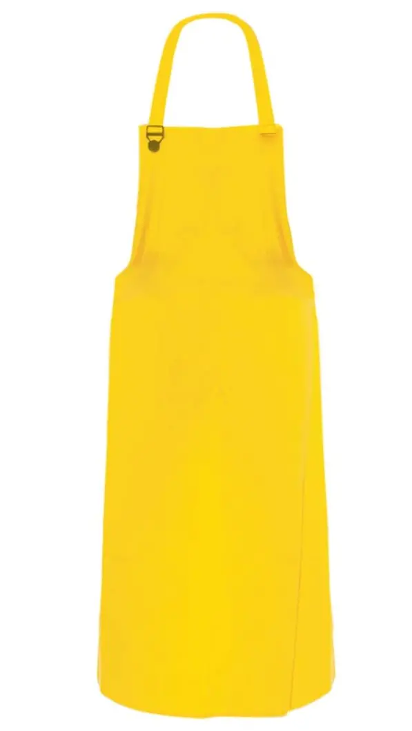 Pvc Chemical Apron Yellow 1