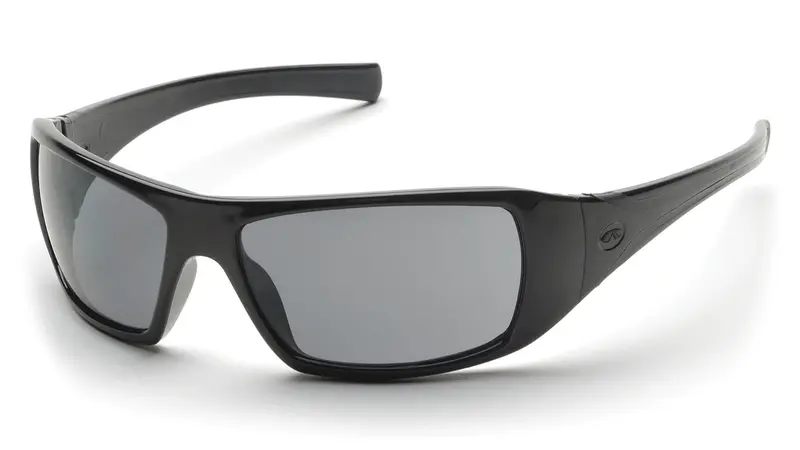 Pyramex Goliath Black Gray Lens Safety Glasses #Sb5620d 1