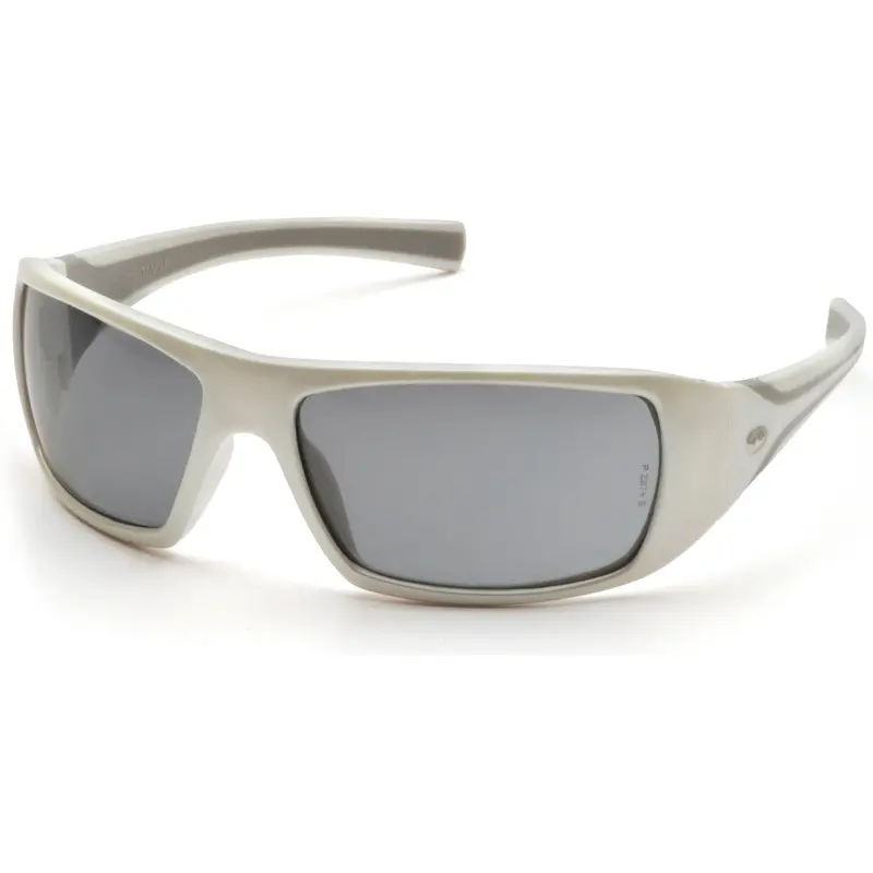 Pyramex Goliath White Frame Gray Lens Safety Glasses #Sw5620d (Discontinued) 2