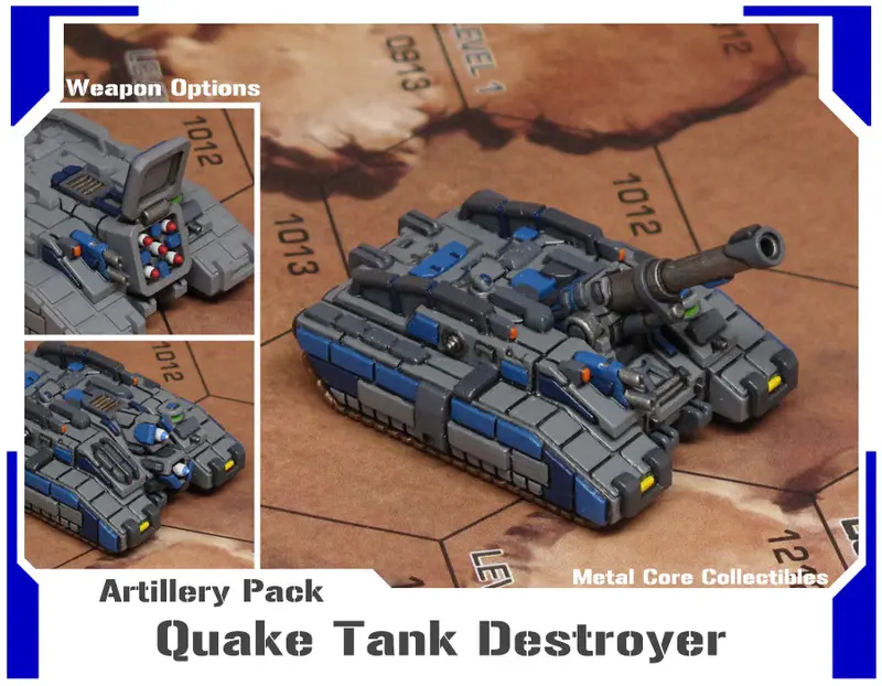 Quake Tank Destroyer- Artillery 1