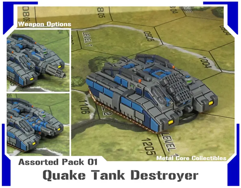 Quake Tank Destroyer- Assorted 01 1