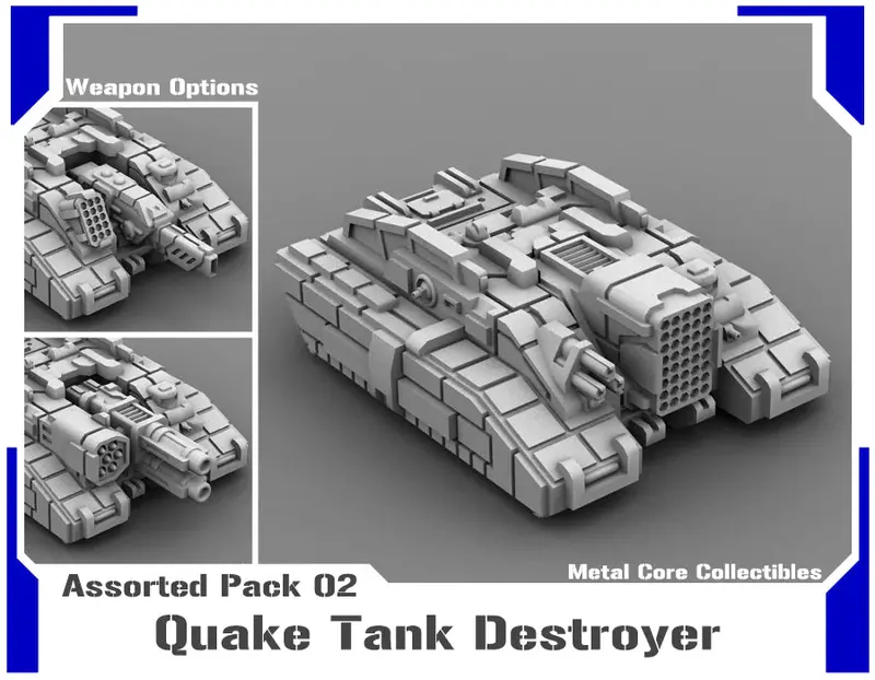Quake Tank Destroyer- Assorted 02 1
