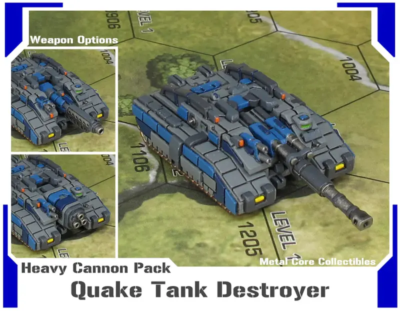 Quake Tank Destroyer- Heavy Cannon 1
