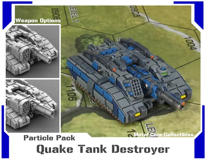 Quake Tank Destroyer- Particle 1