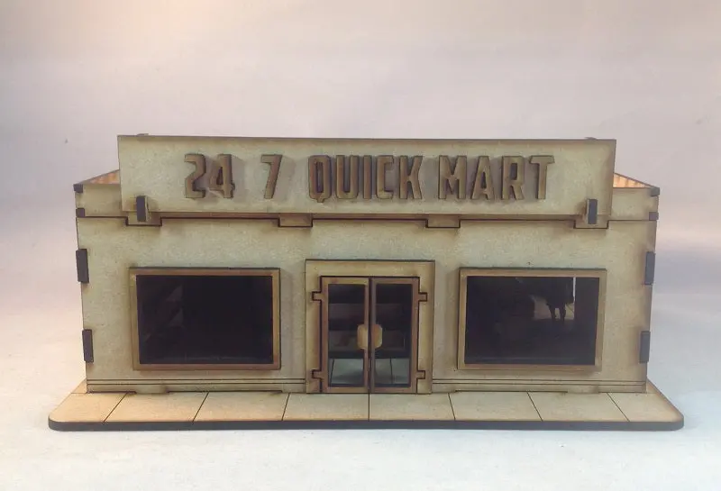 Quick Mart 28Mm Building Kit 1