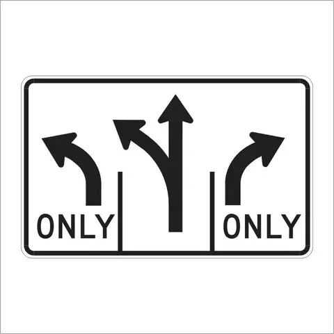 R3-8A Lane Control Sign 1