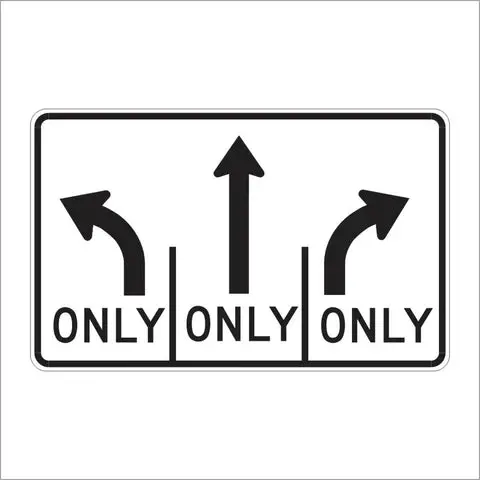 R3-8B Lane Control Sign 1