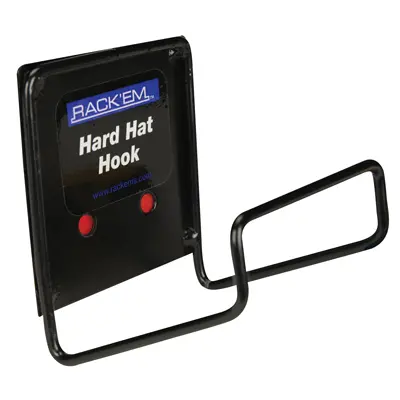 Rack Em Mount Anywhere Hard Hat Rack #Rk5001 1