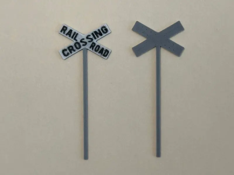 Railroad Crossbuck Vintage 2