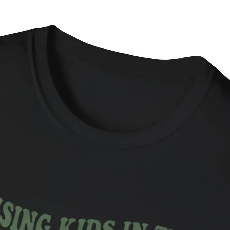 Raising Kids In This Economy My Full-Time Hustle Cotton Tee 4