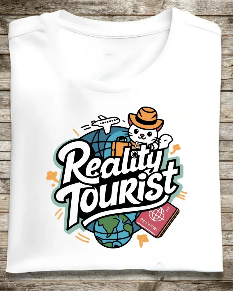 Reality Tourist Cotton Tshirt 1