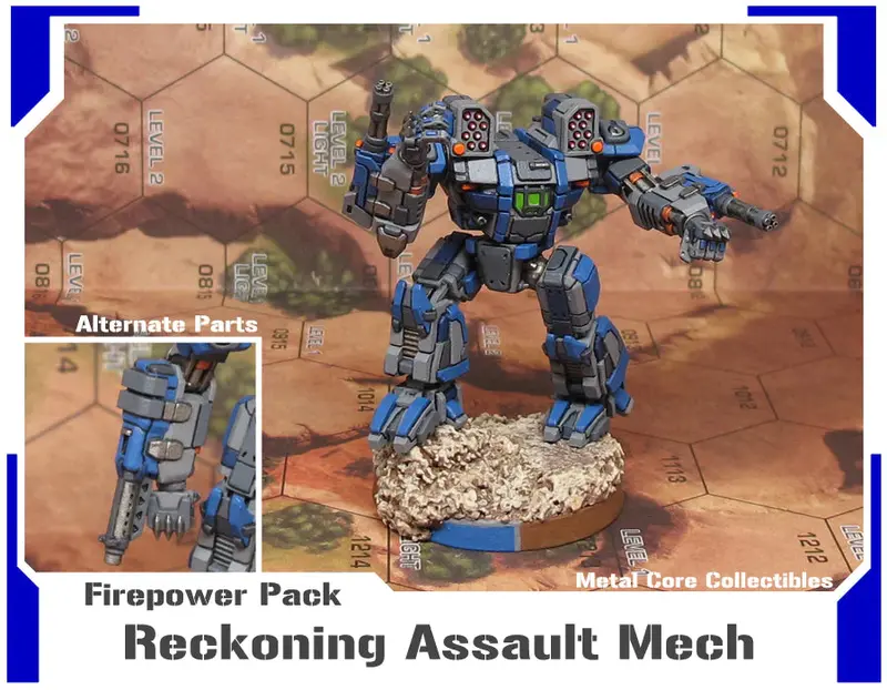 Reckoning Assault Mech- Firepower 1