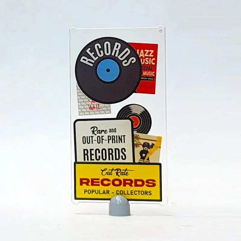 Record Store Window - Records Out Of Print 1