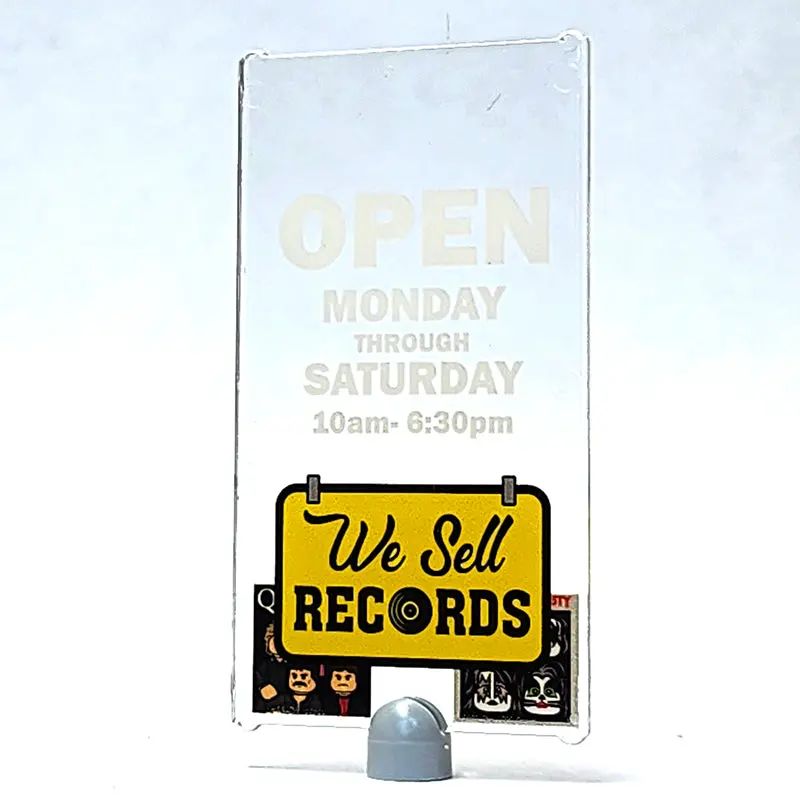 Record Store Window - We Sell Records 1