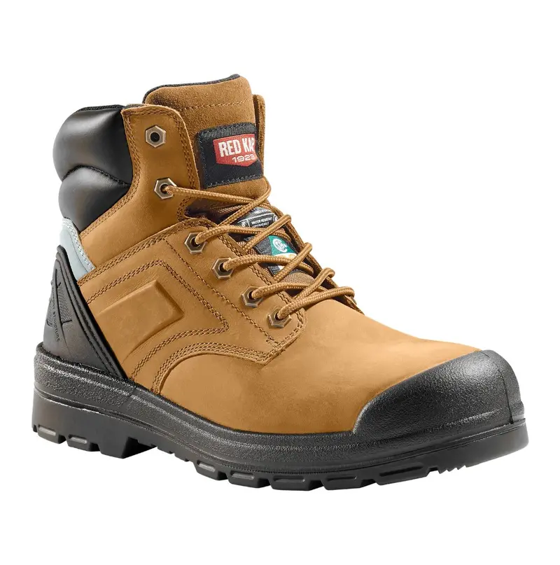Red Kap Barrett Men's 6" Steel Toe Waterproof Work Safety Csa Boot 1036Bn - Brown 1