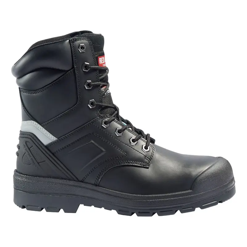 Red Kap Campbell Men's 8" Steel Toe Waterproof Work Safety Csa Boot 1037Bk - Black 2