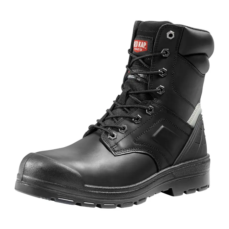 Red Kap Campbell Men's 8" Steel Toe Waterproof Work Safety Csa Boot 1037Bk - Black 3