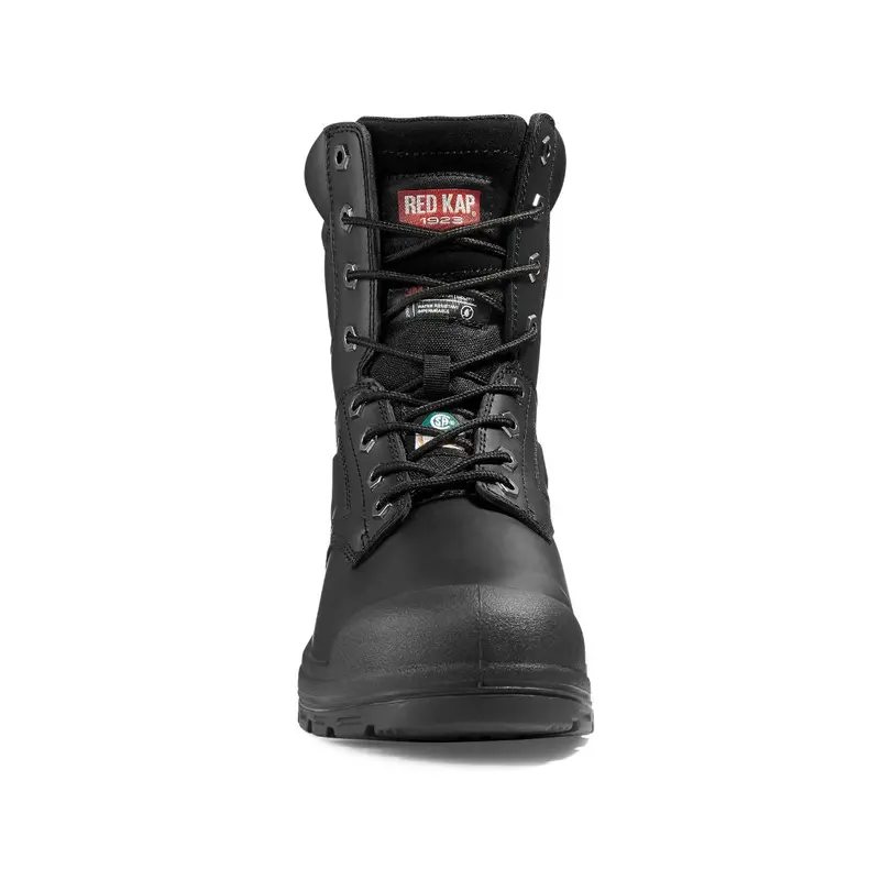 Red Kap Campbell Men's 8" Steel Toe Waterproof Work Safety Csa Boot 1037Bk - Black 5