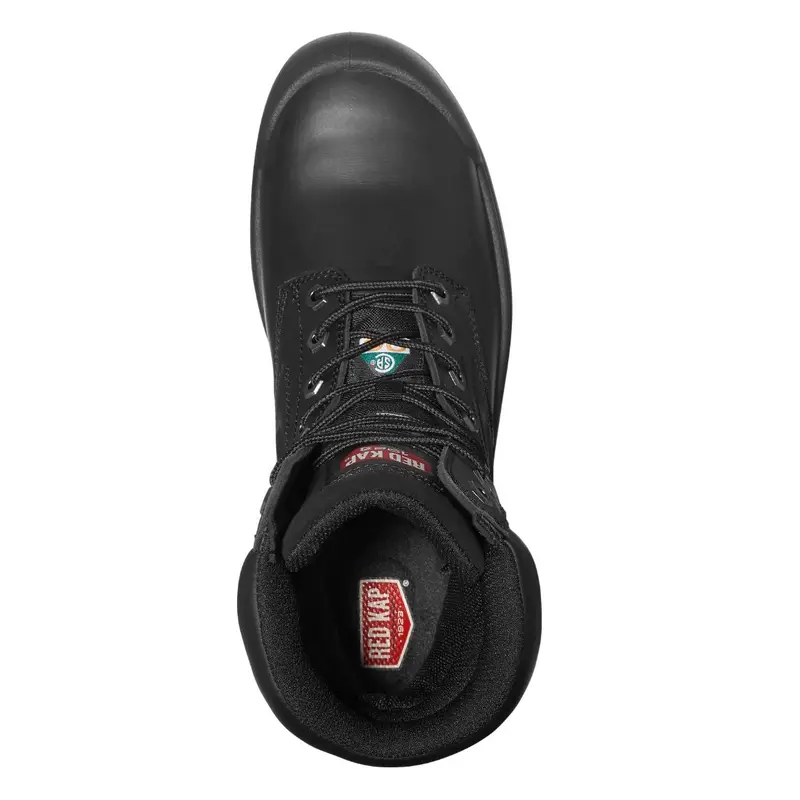 Red Kap Campbell Men's 8" Steel Toe Waterproof Work Safety Csa Boot 1037Bk - Black 6