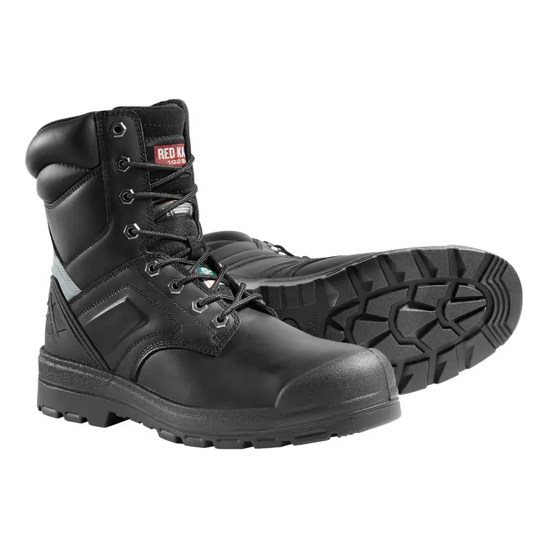 Red Kap Campbell Men's 8" Steel Toe Waterproof Work Safety Csa Boot 1037Bk - Black 8