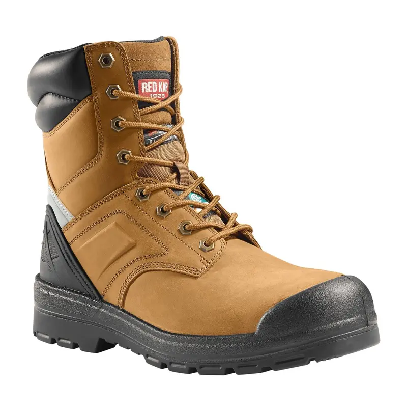 Red Kap Campbell Men's 8" Steel Toe Waterproof Work Safety Csa Boot 1037Bn - Brown 1