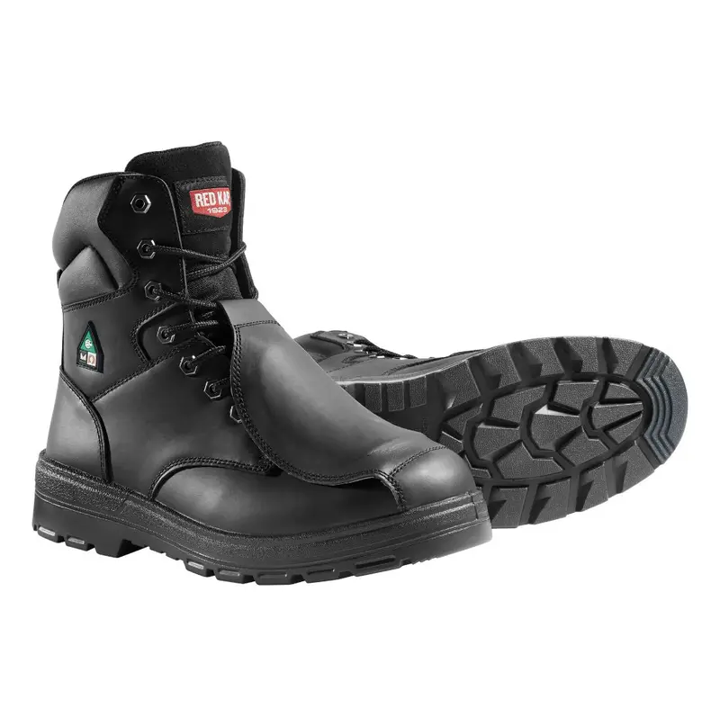 Red Kap Darrin Men's 8" External Met Guard Steel Toe Work Boot 1039Bk 6