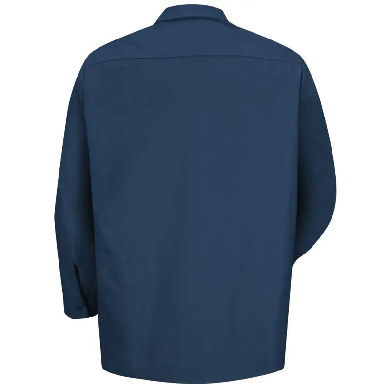 Red Kap Men's Long Sleeve Industrial Work Shirt - Navy 3