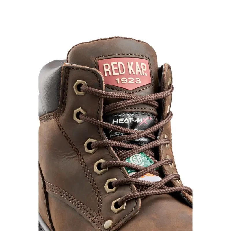 Red Kap Unisex 6" Steel Toe Insulated Work Safety Csa Boot Cf23101aibr - Brown 4