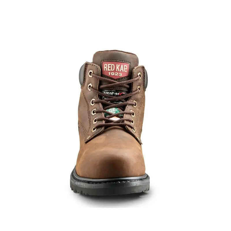 Red Kap Unisex 6" Steel Toe Insulated Work Safety Csa Boot Cf23101aibr - Brown 7