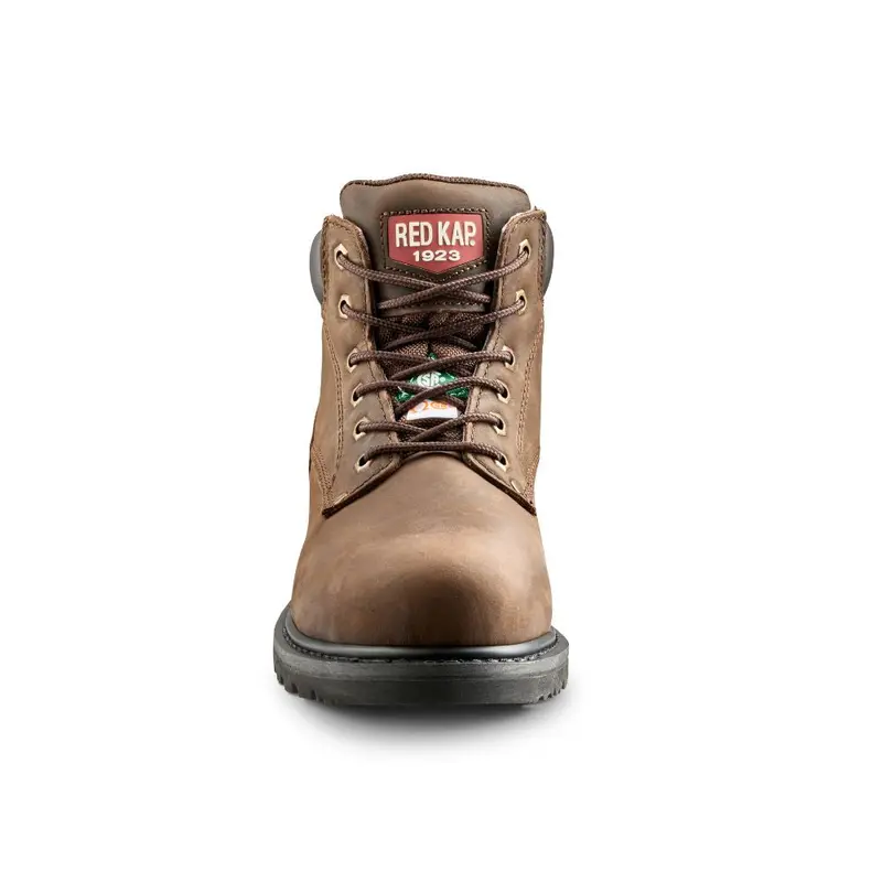 Red Kap Unisex 6" Steel Toe Work Safety Csa Boot Cf23101abr - Brown 5
