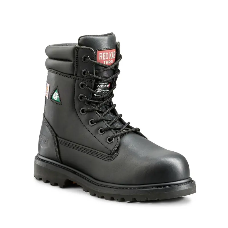 Red Kap Unisex 8" Steel Toe Insulated Work Safety Csa Boot Cf23100aibk - Black 1