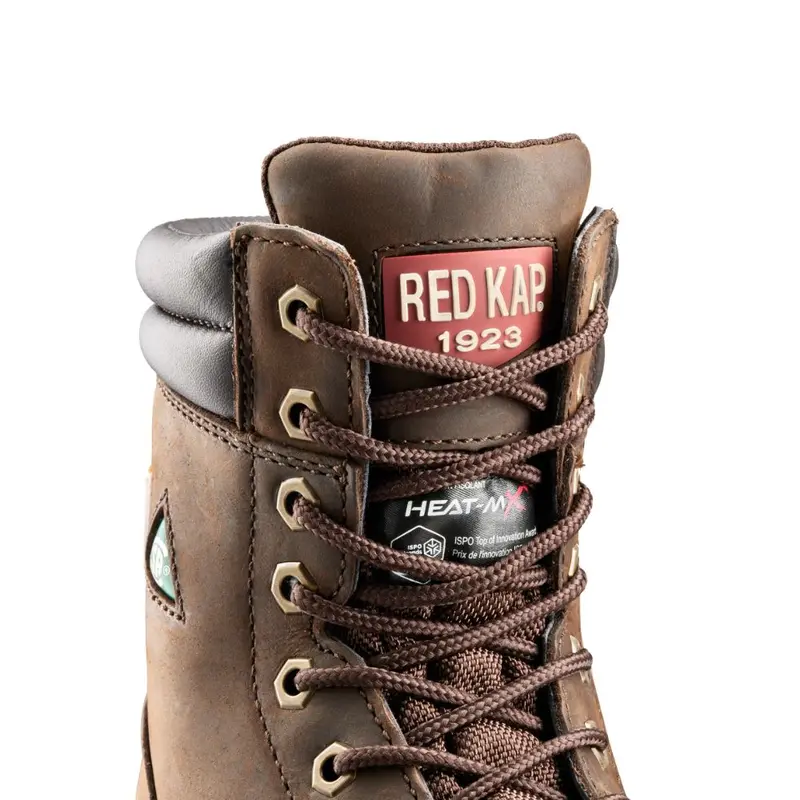 Red Kap Unisex 8" Steel Toe Insulated Work Safety Csa Boot Cf23100aibr - Brown 5