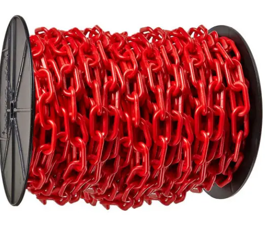 Red Plastic Chain 200' Roll 1