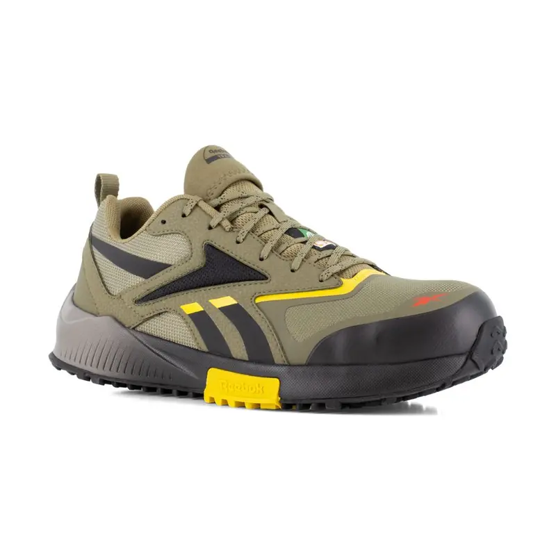 Reebok Lavante Trail 2 Men's Work Composite Toe Safety Csa Shoe Ib3240 - Green 1