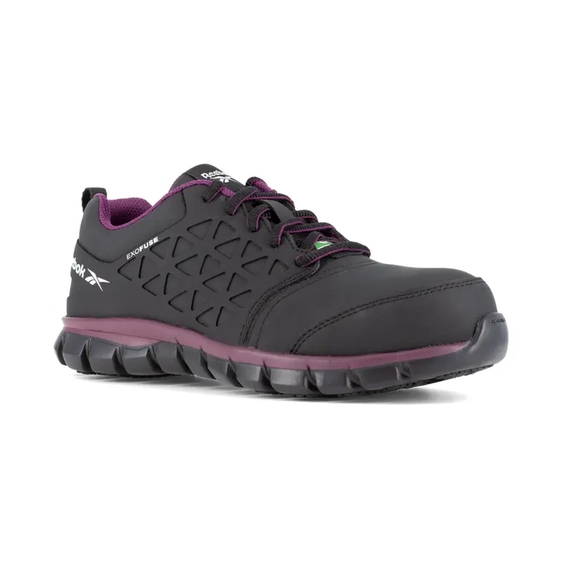 Reebok Sublite Cushion Sd Women's Athletic Composite Toe Work Safety Shoe Ib492 1