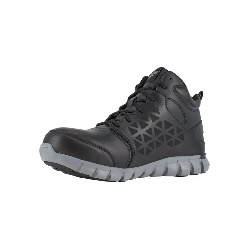 Reebok Sublite Men's Mid Cushion Composite Toe Work Safety Shoes Ib4142 4