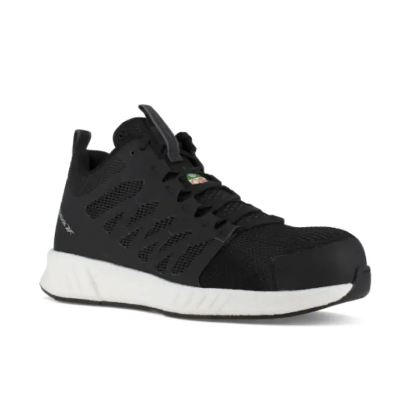 Reebok Work Fusion Flexweave Mid Men's Composite Toe Athletic Work Shoe Ib4316 1