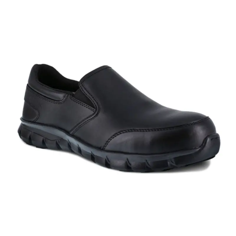 Reebok Work Sublite Men's Women's Composite Toe Slip On Work Csa Shoe Ib4036 1