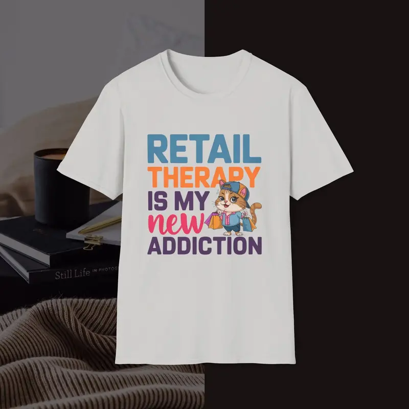 Retail Therapy Idiom Unisex Softstyle T-Shirt
