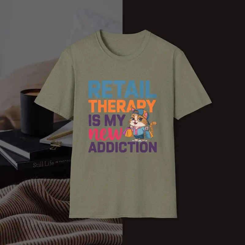Retail Therapy Idiom Unisex Softstyle T-Shirt